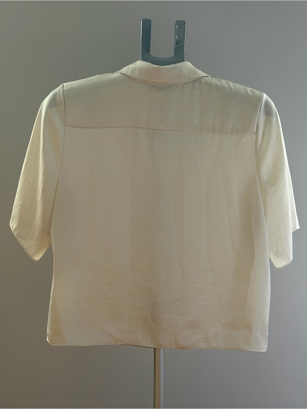 Wilfred by Aritzia Women’s White Short Sleeve Blouse – Size M - Picture 4 of 8